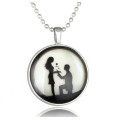 Couples Marry Meaning Pendant Luminous Necklace Fashion Jewelry Necklaces